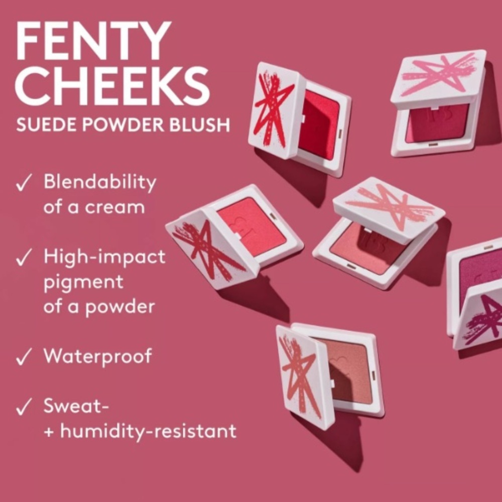 Fenty Beauty Fenty Cheeks Suede Powder Blush - Picture 3 of 3